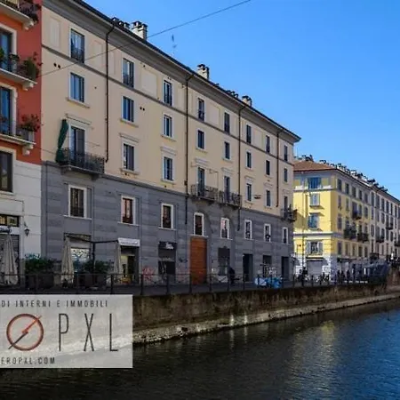 شقة Charming In Historical Navigli Center ميلان